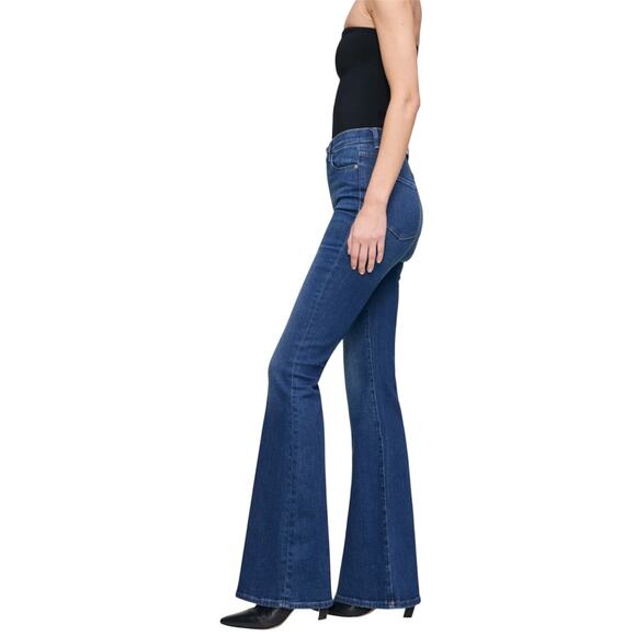 DL1961 Rachel High Rise Instasculpt Flare Jeans Size 31 - Picture 3 of 8